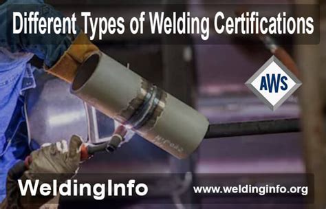 how hard is the welding certification test|different types of welding certifications.